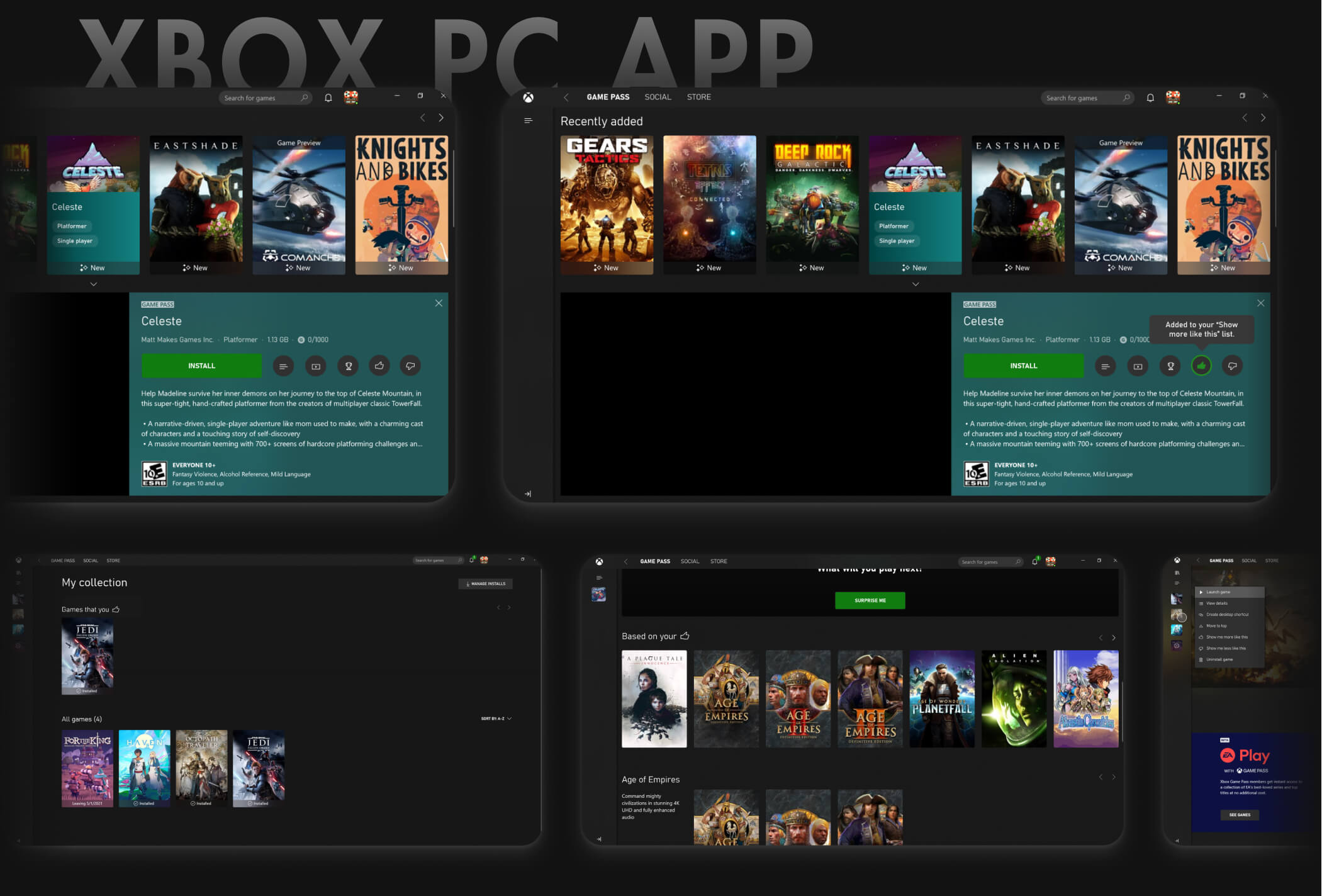Xbox PC Concept Mocks